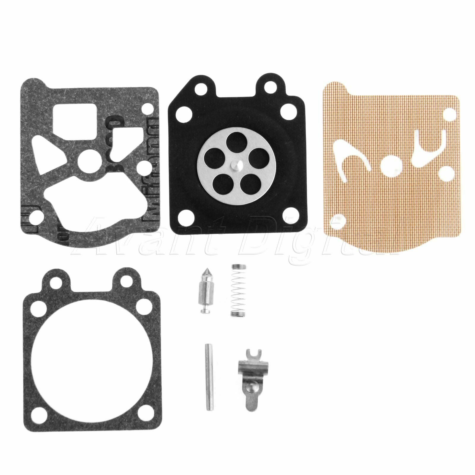 Carburetor Rebuild Diaphragm Gasket Repair Kit For Chainsaw 4500 5200 5800 Tarus