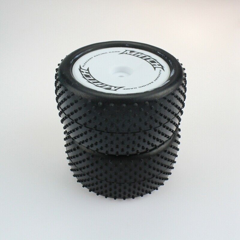 2Pcs Rear Wheel Tires Tyre 104001-1883 for Wltoys 104001 1/10 RC Car Upgrade PS8