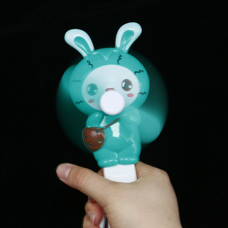 Summer Hand Crank Fan Cartoon Small Fan Mini Student Gift Travel Portab.l8
