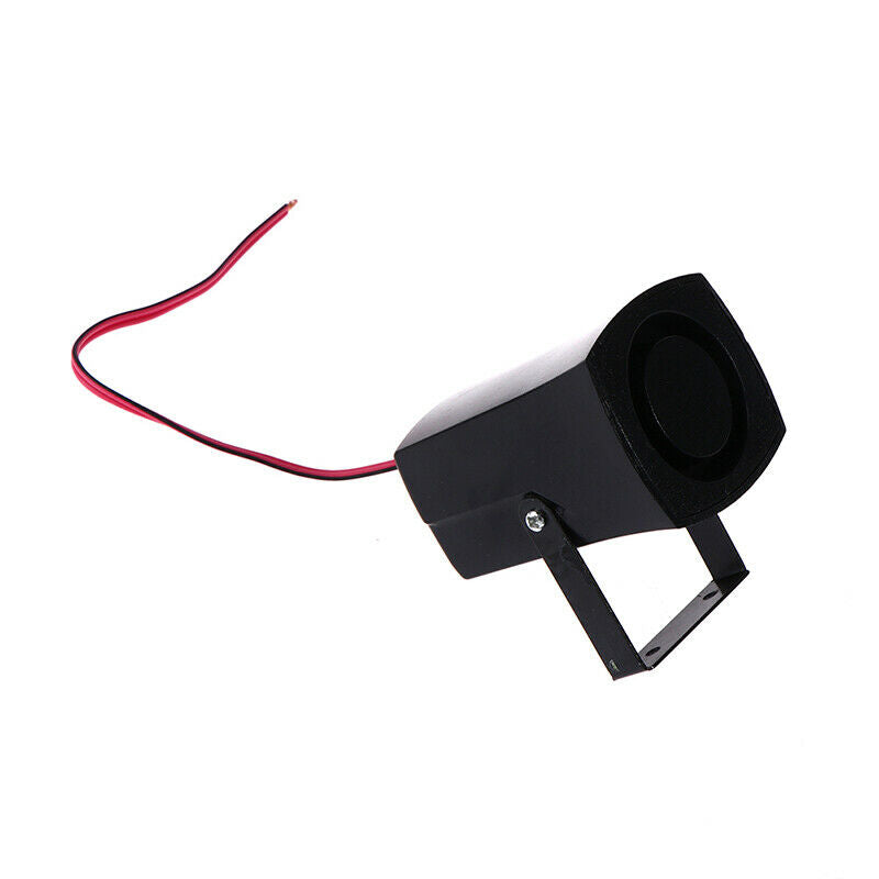 DC 12V 100dB Auto Warning Siren Sound Signal Backup Alarms Horns Air HornSJCA