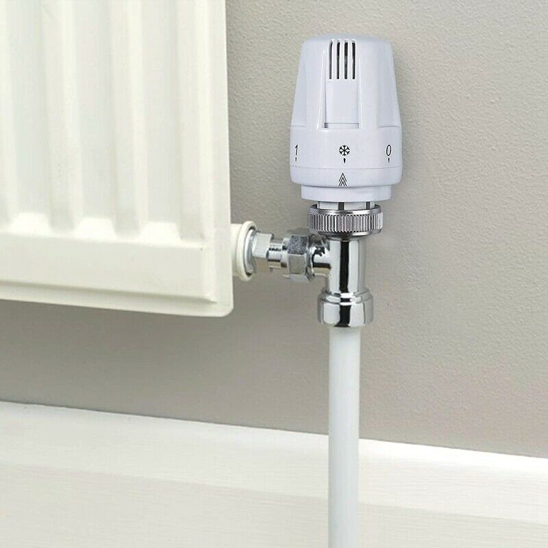 3Pcs Thermostat Radiator Valve TRV Thermostatic Head Radiator M30 x 1.5 RadiH9N7