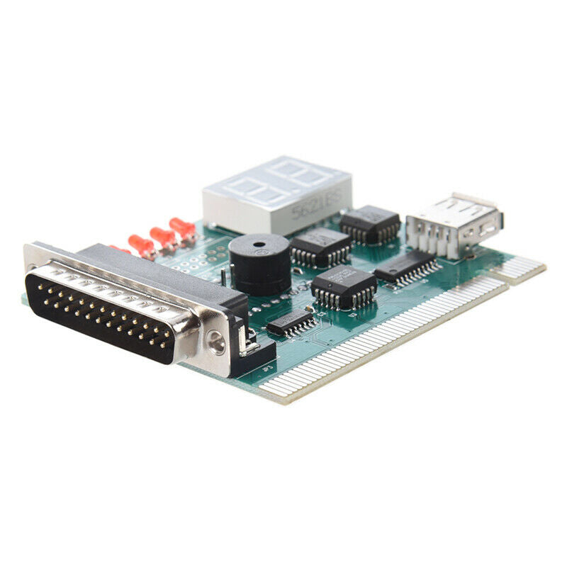 Motherboard USB & PCI Analyser Diagnostic Card Tester for Desktop & Laptop PC C5