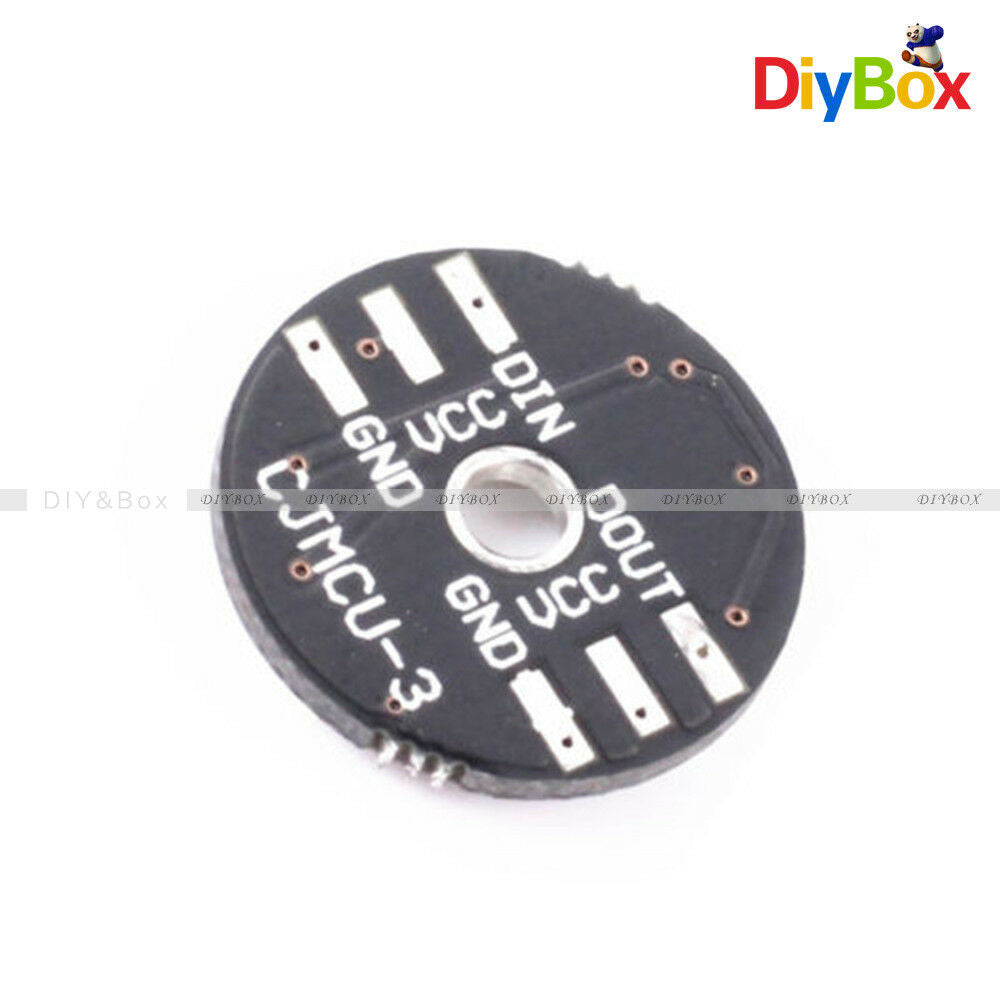 1PC WS2812 3Bit 5V 5050 RGB LED Lamp Panel Board Round Precise for Arduino