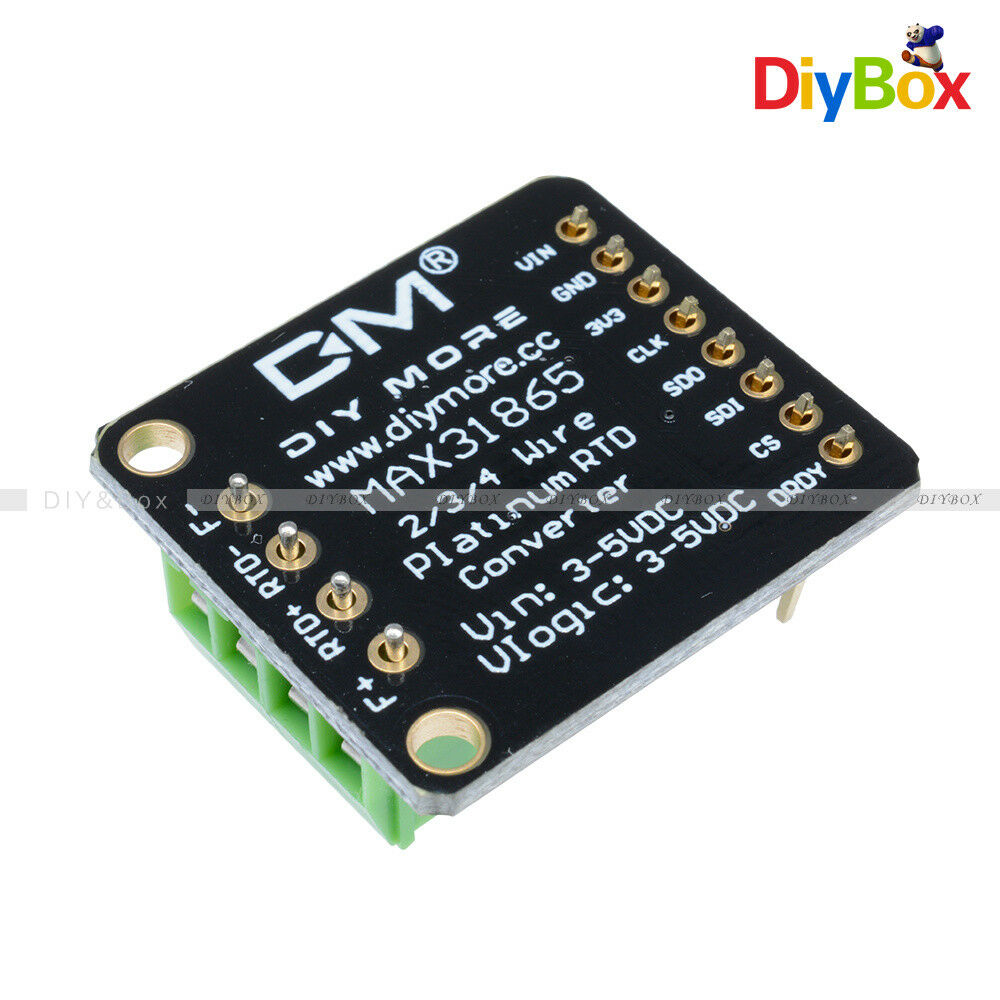 PT100 MAX31865 RTD Temperature Thermocouple Sensor Amplifier Module For Arduino