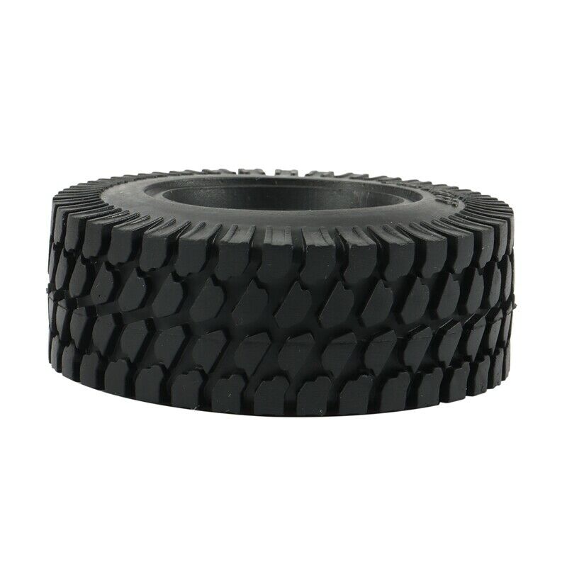 4PCS 75MM 1.55Inch Rubber Wheel Tires Tyre for RC Cler Car Axial Yeti Jr 90069T3