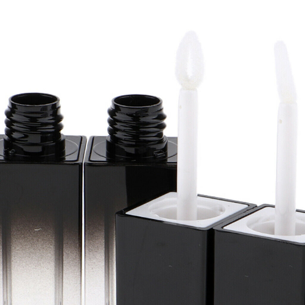 Square Shape Refillable Lipstick Glazing Color Tube Cosmetic Empty Bottle