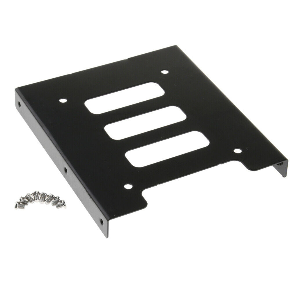 2.5" SSD HDD To 3.5" Metal Mounting Adapter Bracket Dock Hard Drive Holder For