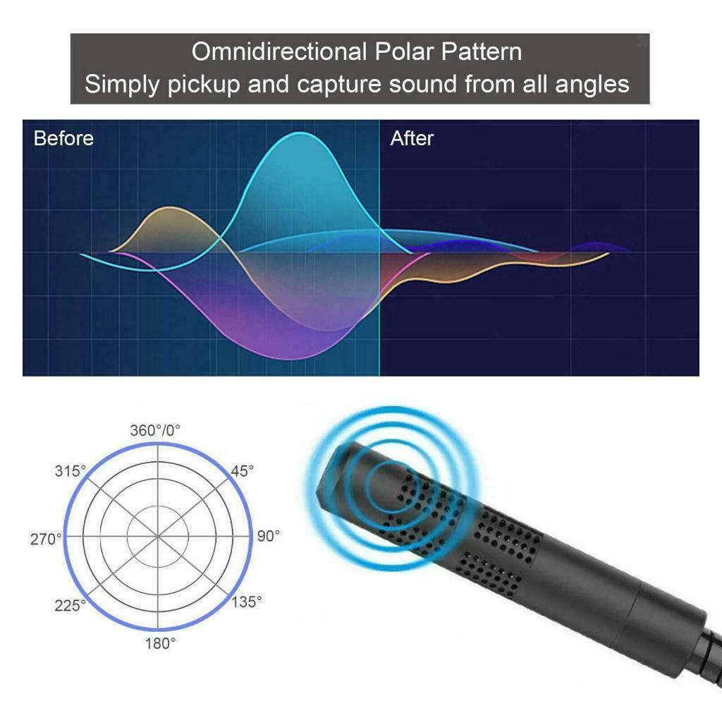 USB Microphone for Computer,  Professional PC Microphone with Mute
