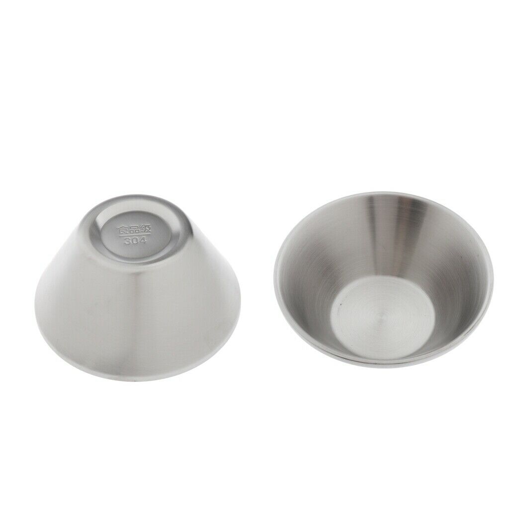 Outdoor Stainless Steel Insulated Camping Bowl Picnic 150x70mm for Adults