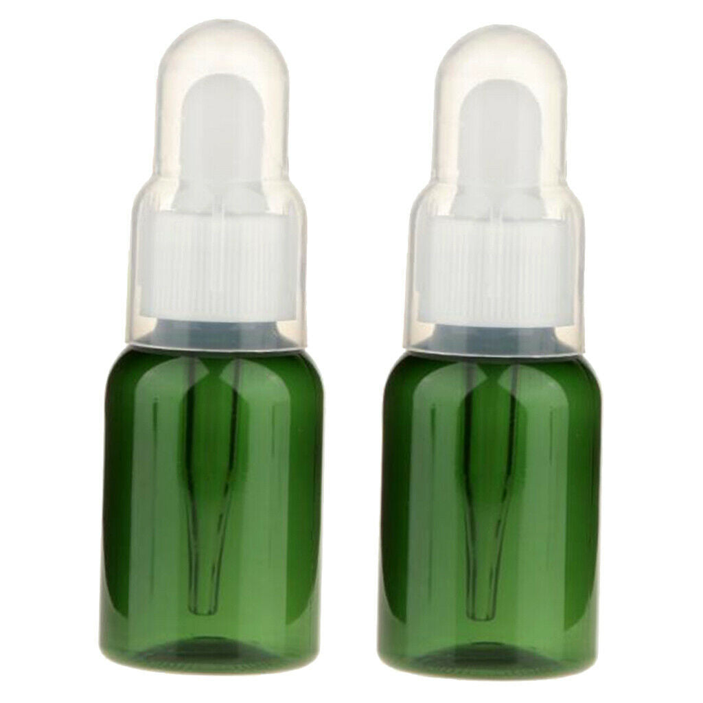 2x 2pcs 35ml Travel Refillable Dropper Bottles Container
