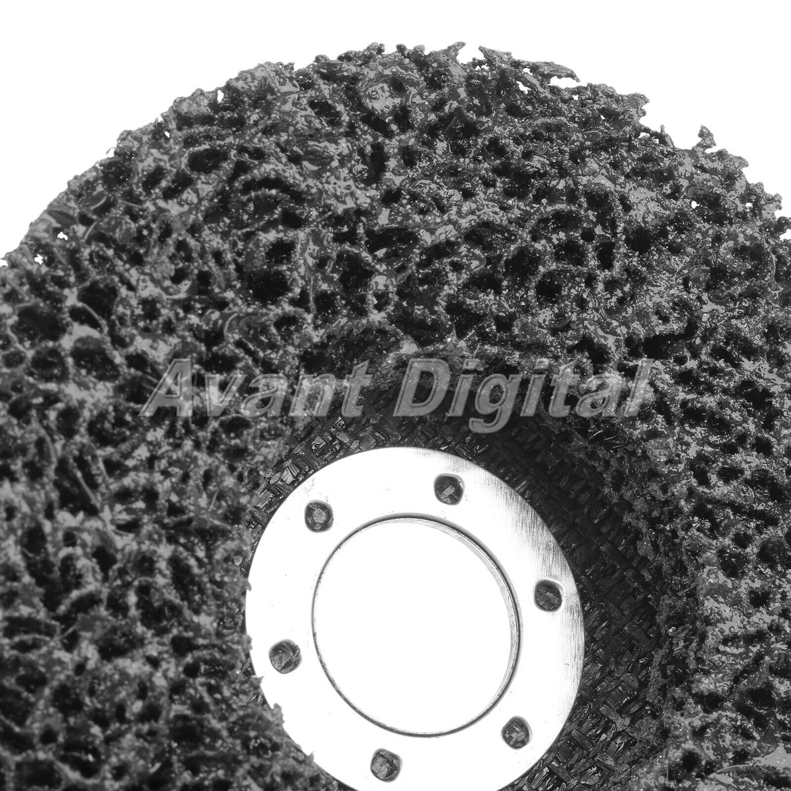 5Pcs Clean Strip Paint Rust Removal Grinding Disc Polishing Wheel Angle Grinder