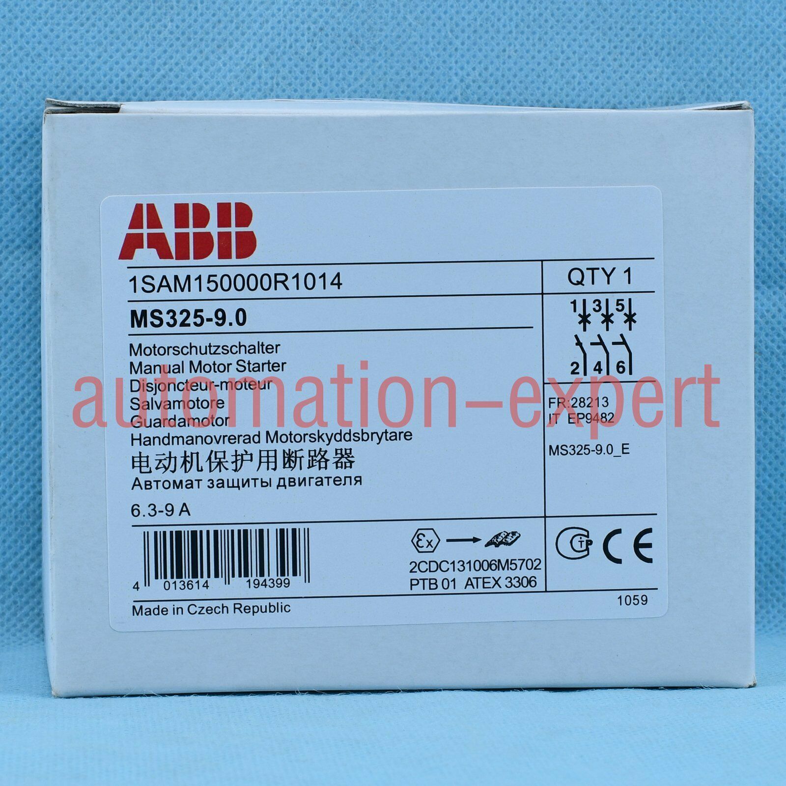New Motor Starter MS325-9.0 MS325-9 1SAM150000R1014 One year warranty BB9T