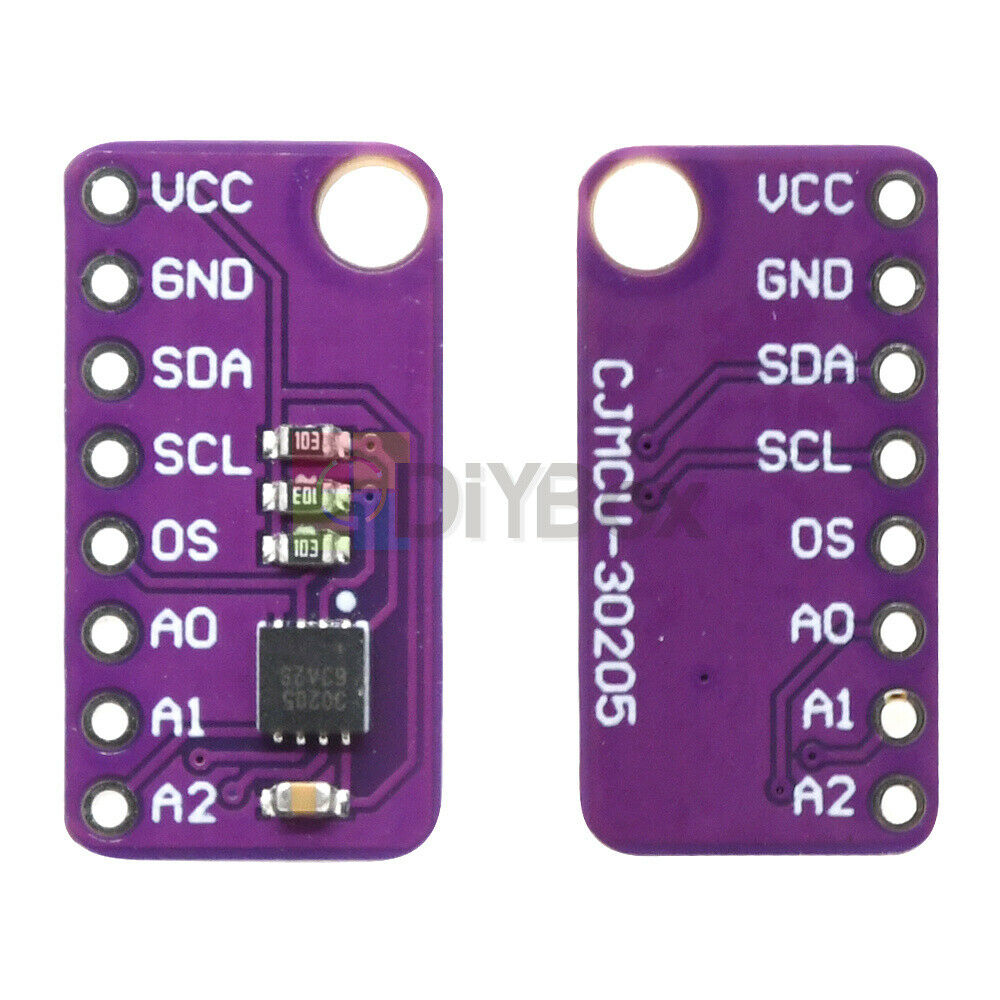 MAX30205MTA MCU-30205 Human Body Temperature Sensor Detection Module 2.7V-3.3V