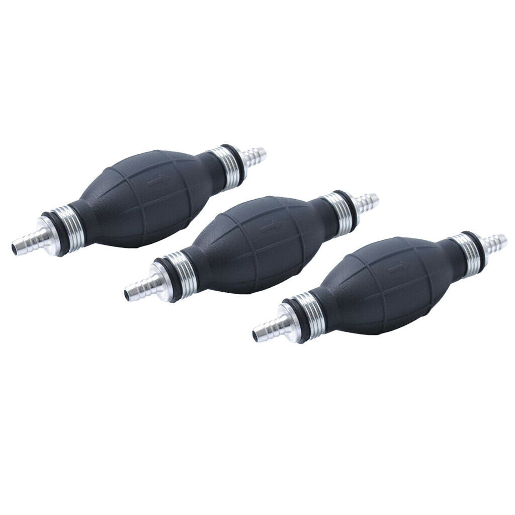 3x 8mm 5/16'' Marine Boat Motor Gasoline Petrol Fuel Transfer Pump Bulb