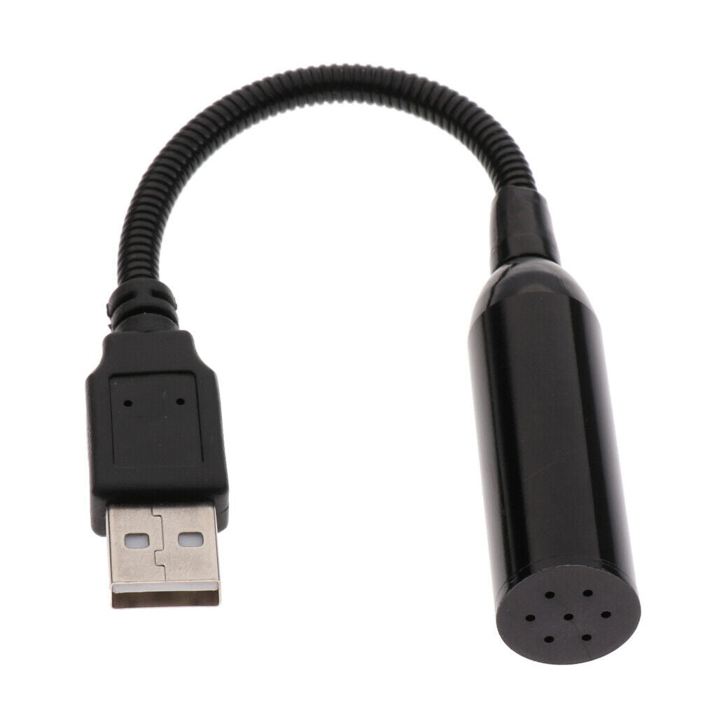 USB Cable Microphone Studio Audio Stereo Adjustable Laptop Mic for Chatting