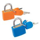 Small Padlock with Two Keys for Luggage Suitcase Bag Deep