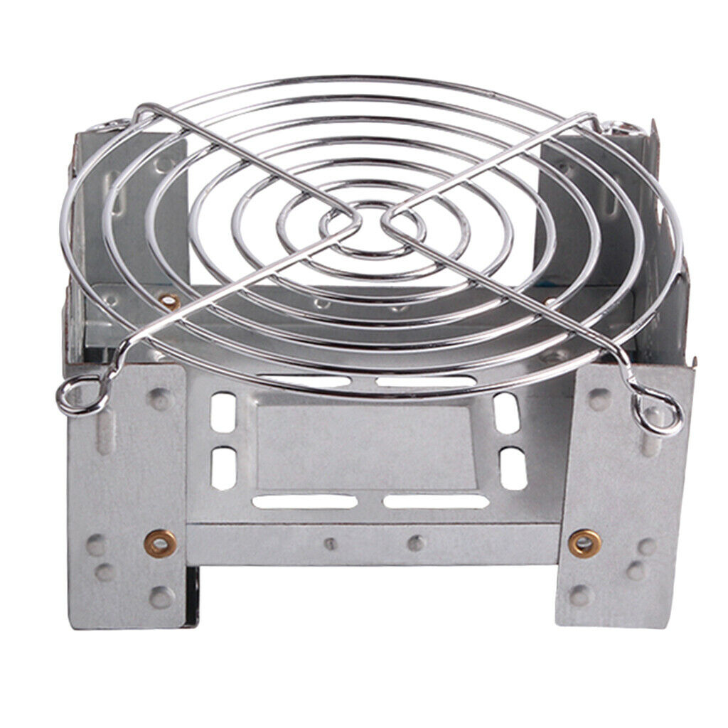 2Pcs Protable Camping Picnic Alcohol Stove Oven Outdoor Burner with Bracket
