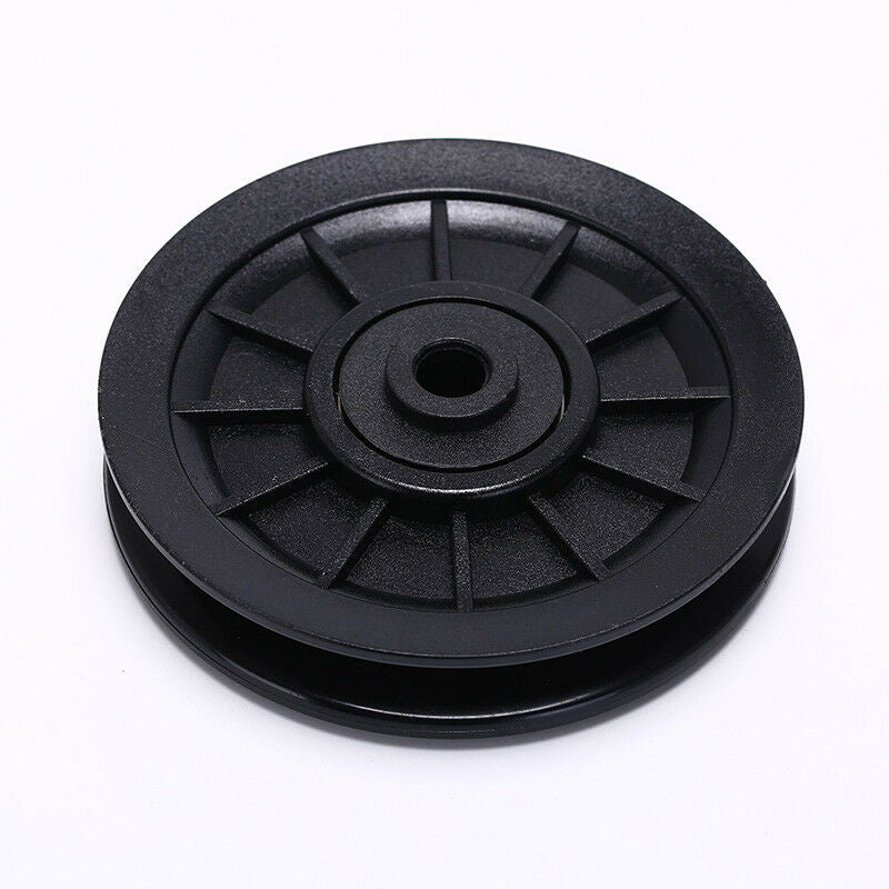 1pc 105mm Black Bearing Pulley Wheel Cable Gym Equipment Part Wearproof~AUR Tt