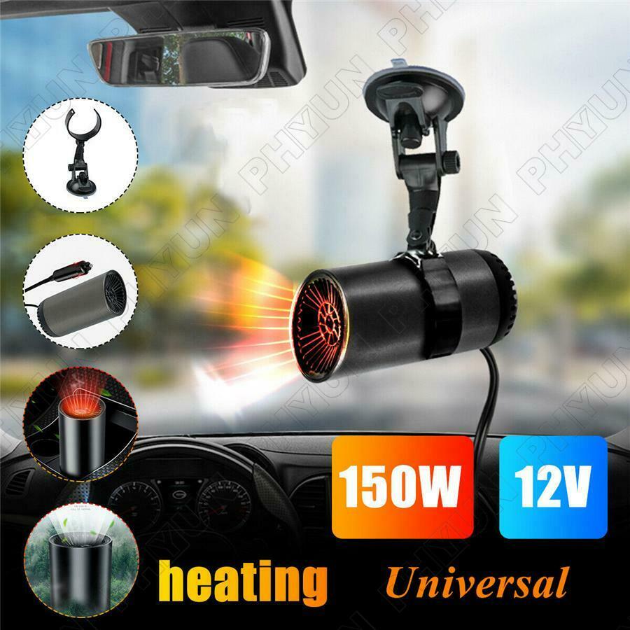 12V 150W Car Windshield Fast Heater Cooling Fan Defroster w/ Bracket Universal