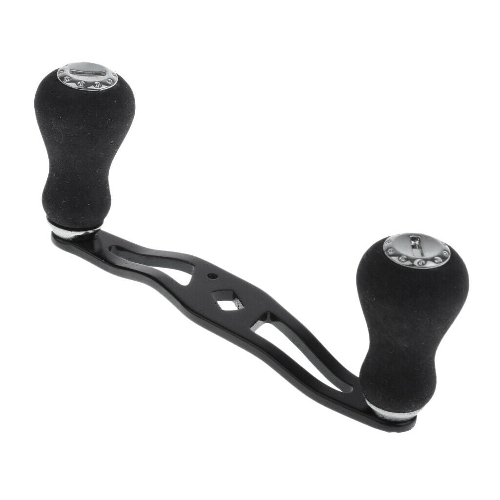1x Reel Handle With Silk Knob Accessory With 1 Set Assembly Kit Accessories