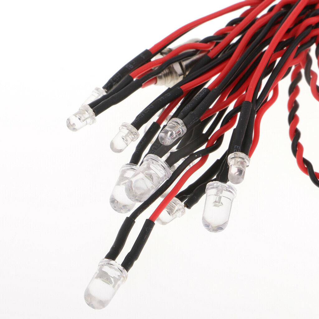 12 LED Lighting System Kit Brake Simulation Flashing Lights For 1/10 RC Car HSP