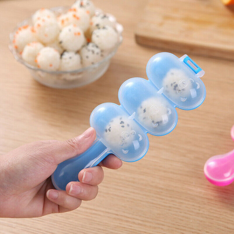 Baby Infant Kids Mini Rice Ball Mold Shakers DIY Food Sushi Maker Mould C.l8