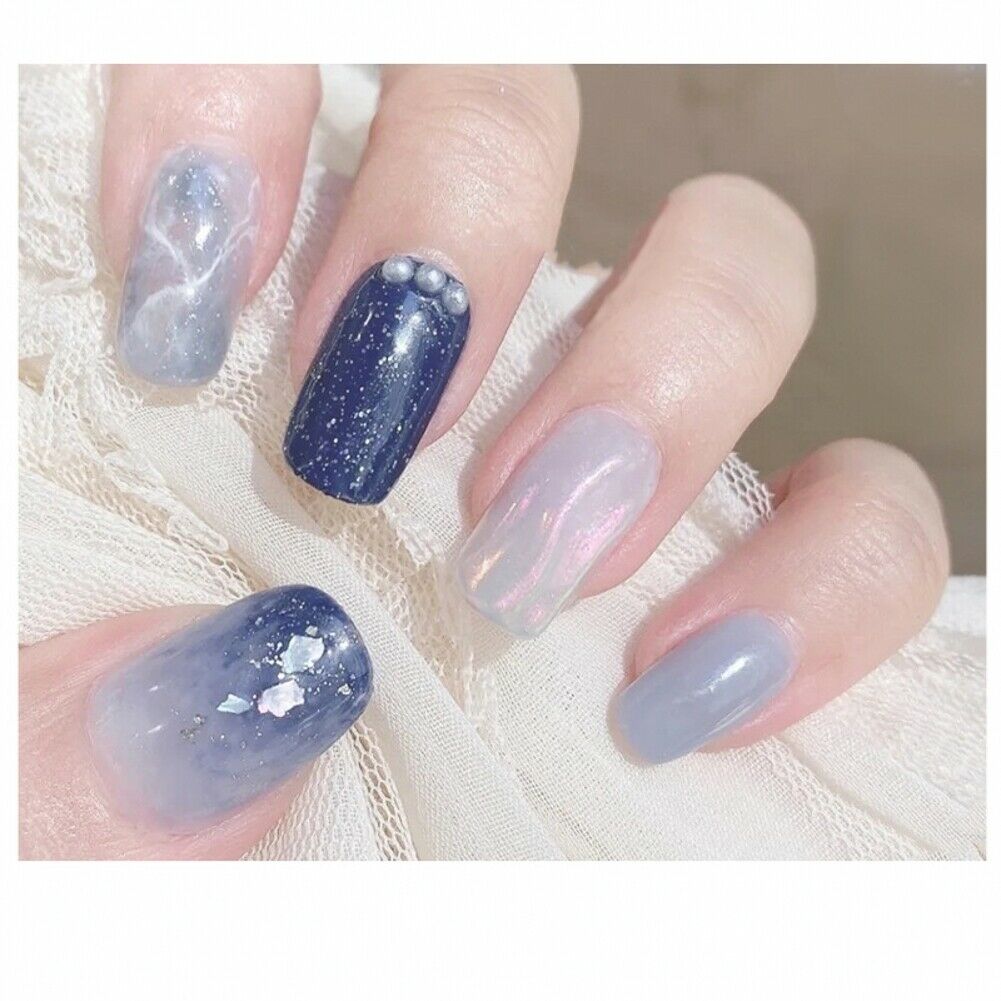 12 Grids Nail Art Stickers Love Stars And Moon Nail Art Butterfly Decorations