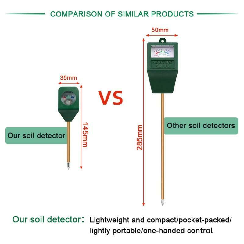 Soil Moisture Meter Suitable for Lawn Care Gardens Potted Plants