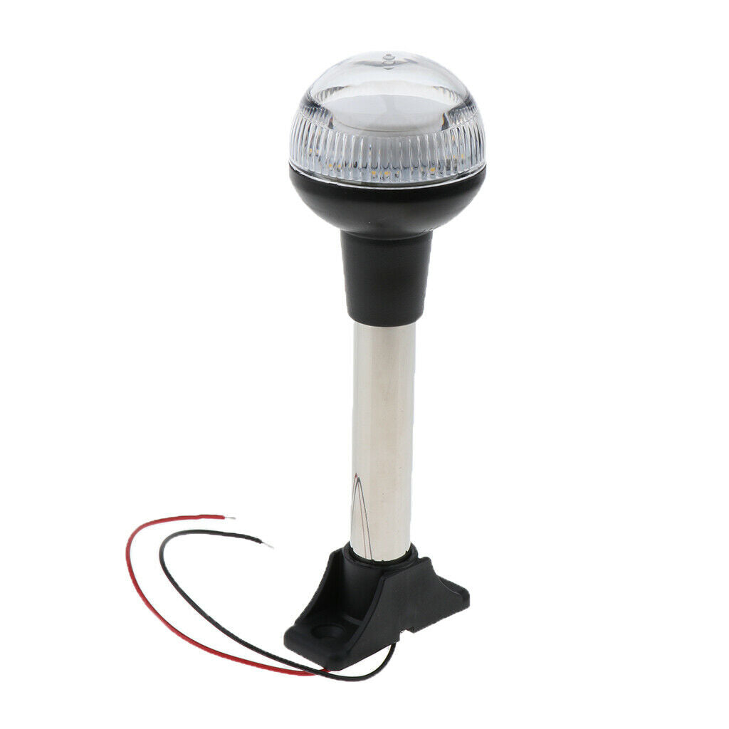 12V 186MM Marine Boat All-round White Anchor Navigation Plug-IN Light Lamp