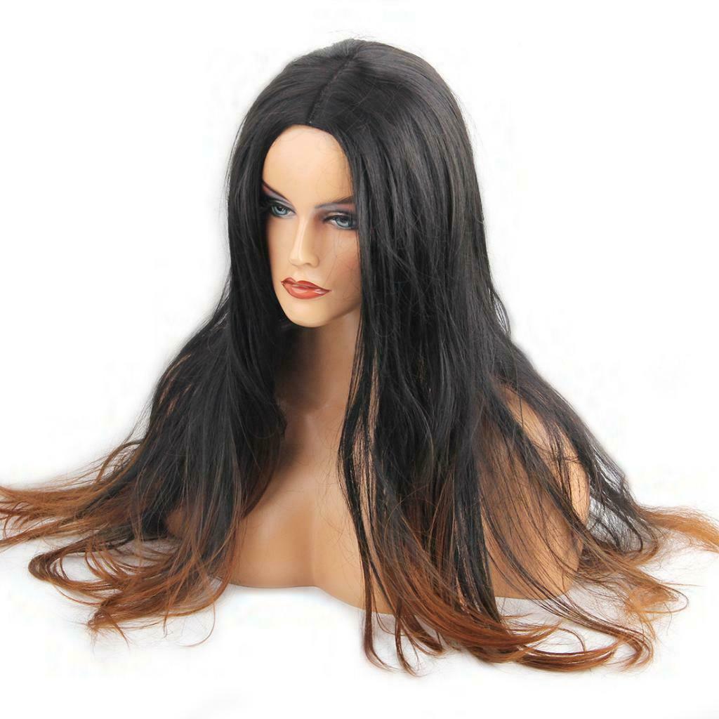 24 Inches Female Long Wig Women Full Wig Naturally Curled Curly Wigs Synthetic