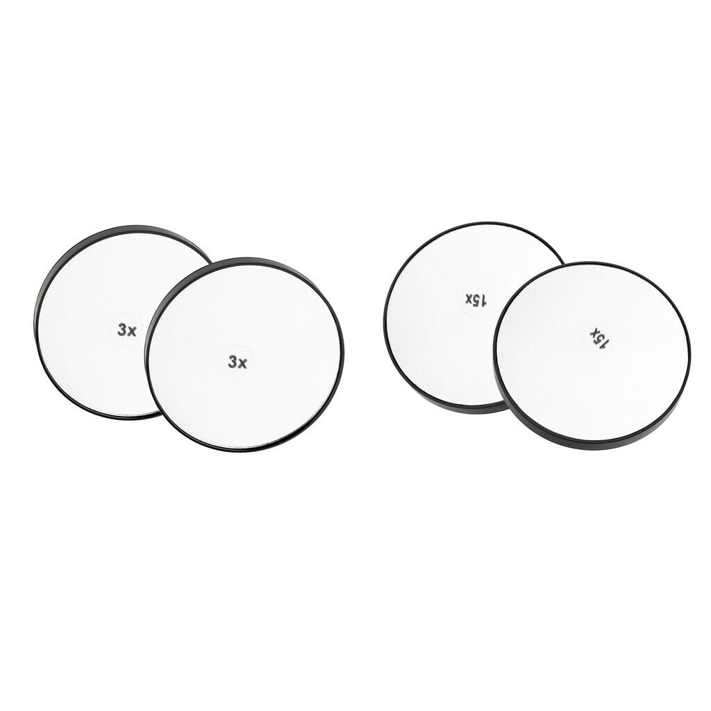 4x Wall Suction Mirror Magnifying Makeup Cosmetic Bedroom Mirror 15X 3X