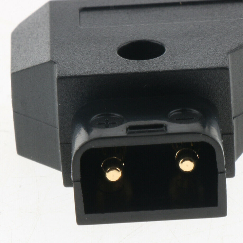 2 Packs DIY Female + Male D-Tap Jack Plug Connector Splitter for Digital SLR