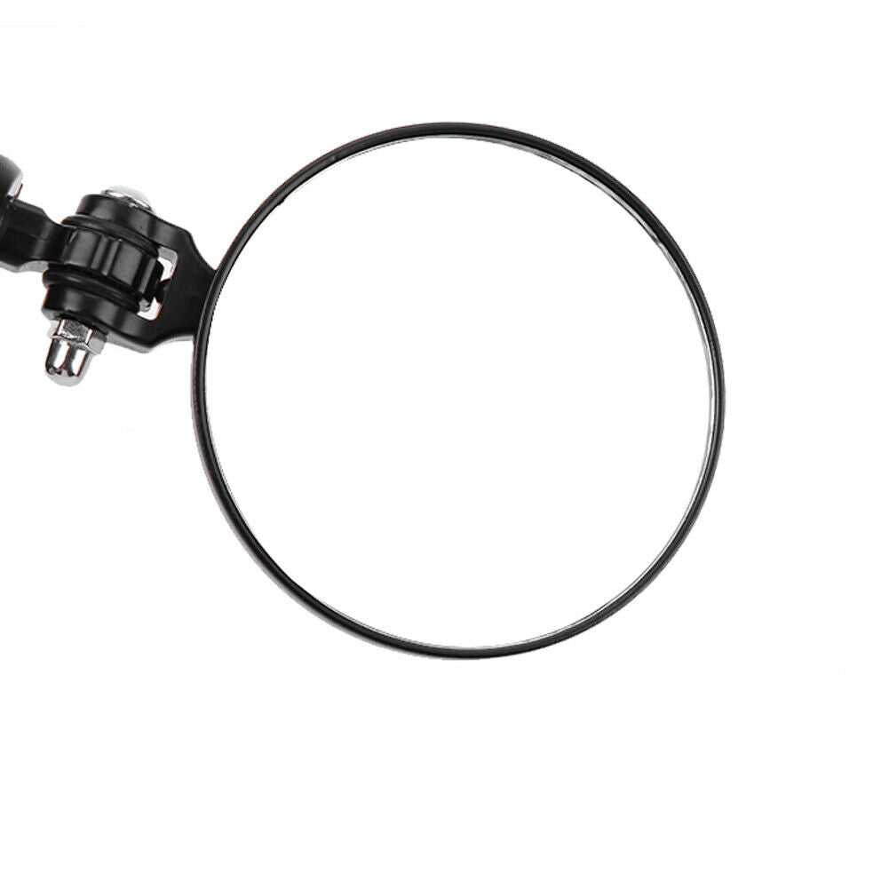 Universal Motorcycle Aluminum Fodable Handle Bar End Rearview Side Mirrors