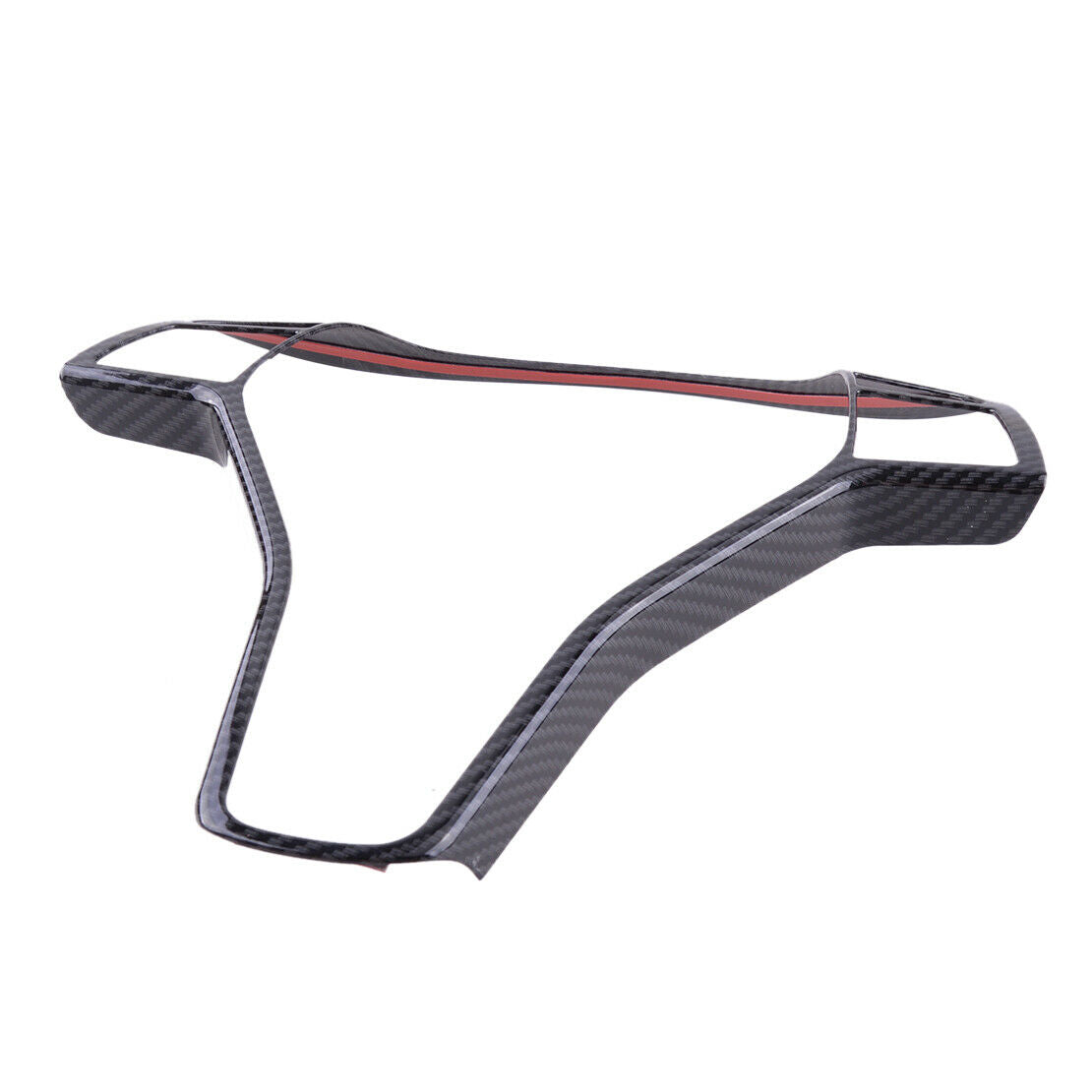 1pcs Carbon Fiber Style Steering Wheel Cover Trim fit for Benz GLA GLK W204 W212