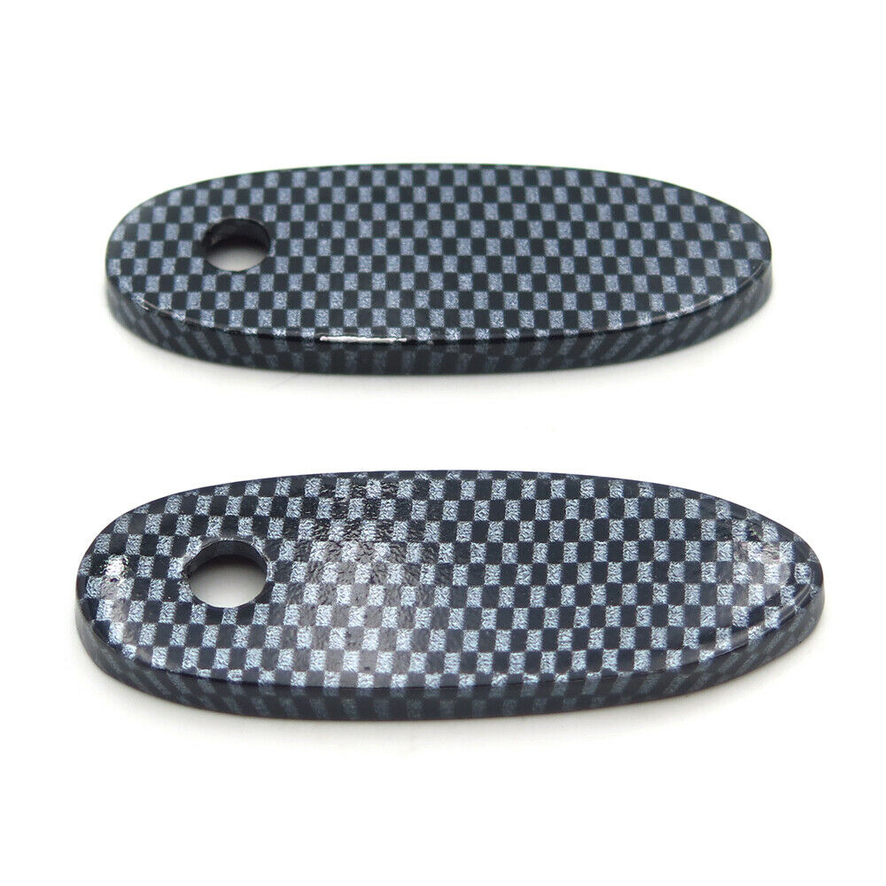 Mirror Block Off Base Plates NOLOGO For Suzuki Gsxr 600 750 1000 Gsx-R Carbon