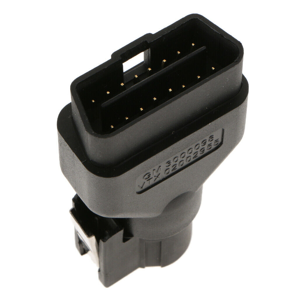 16 Pin OBD2 Male Terminal Diagnostic Connector Wiring Adapter Plug Shell Tool