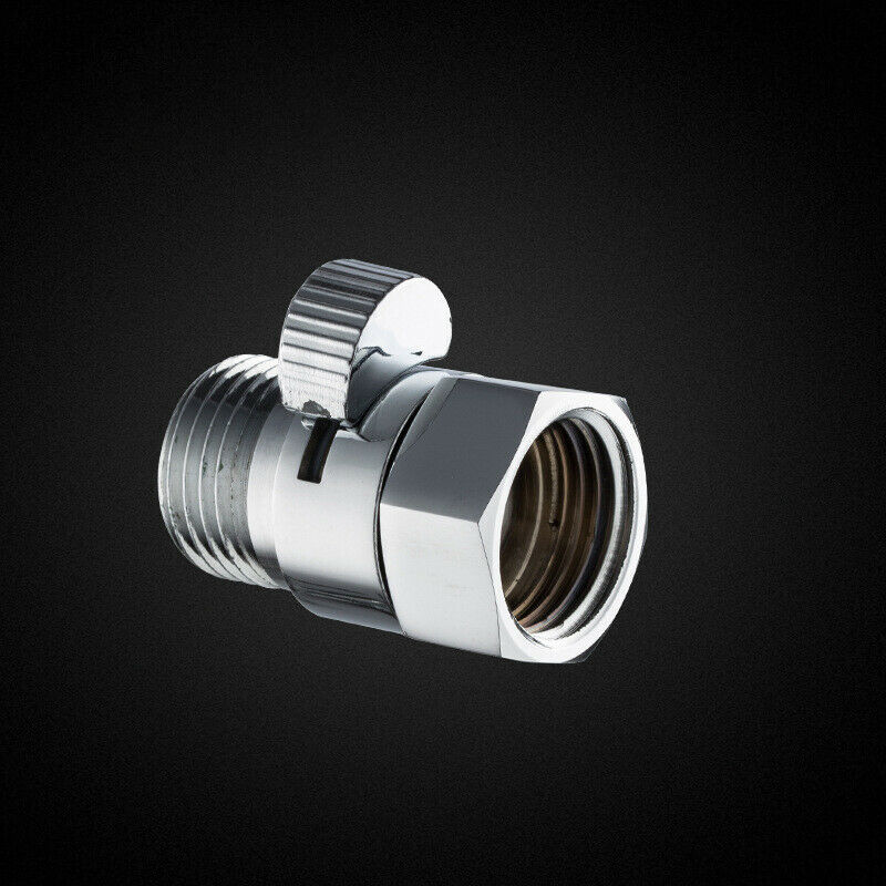 1PC Brass G1/2" Flow Quick Control Shut-OFF Valve Shower Head Hand Water SaverHN