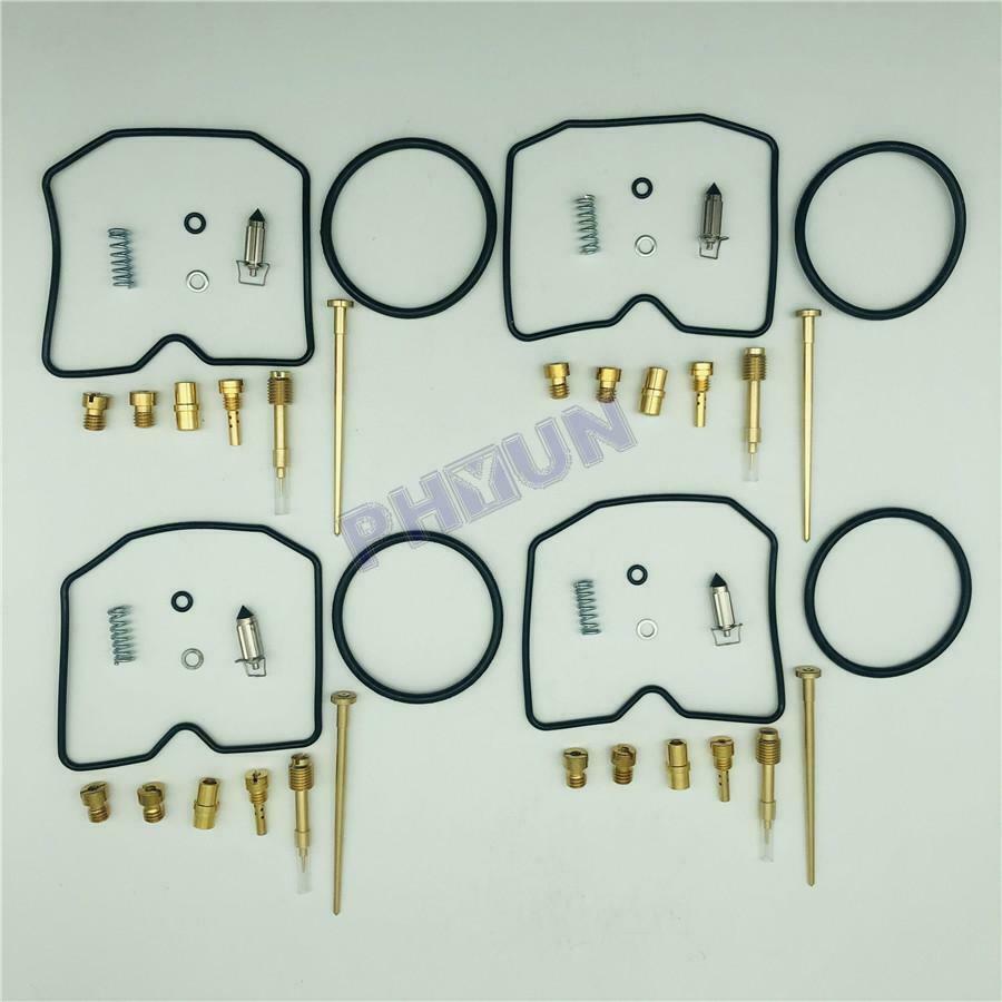 4 Sets For Suzuki Kawasaki Carburetor Carb Repair Rebuild Kit Replace 18-2639