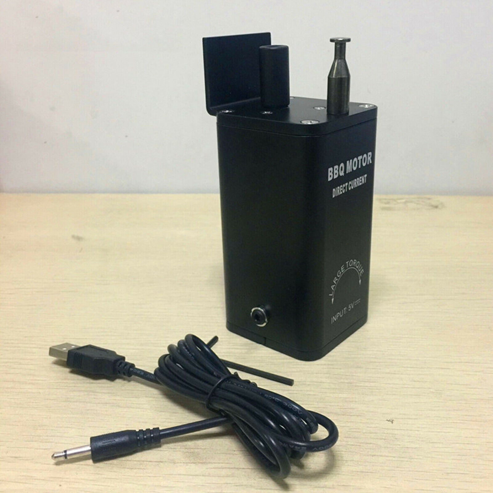 DC5V Barbecue Motor Small Size Rotisserie Outdoor Tool with USB Cable