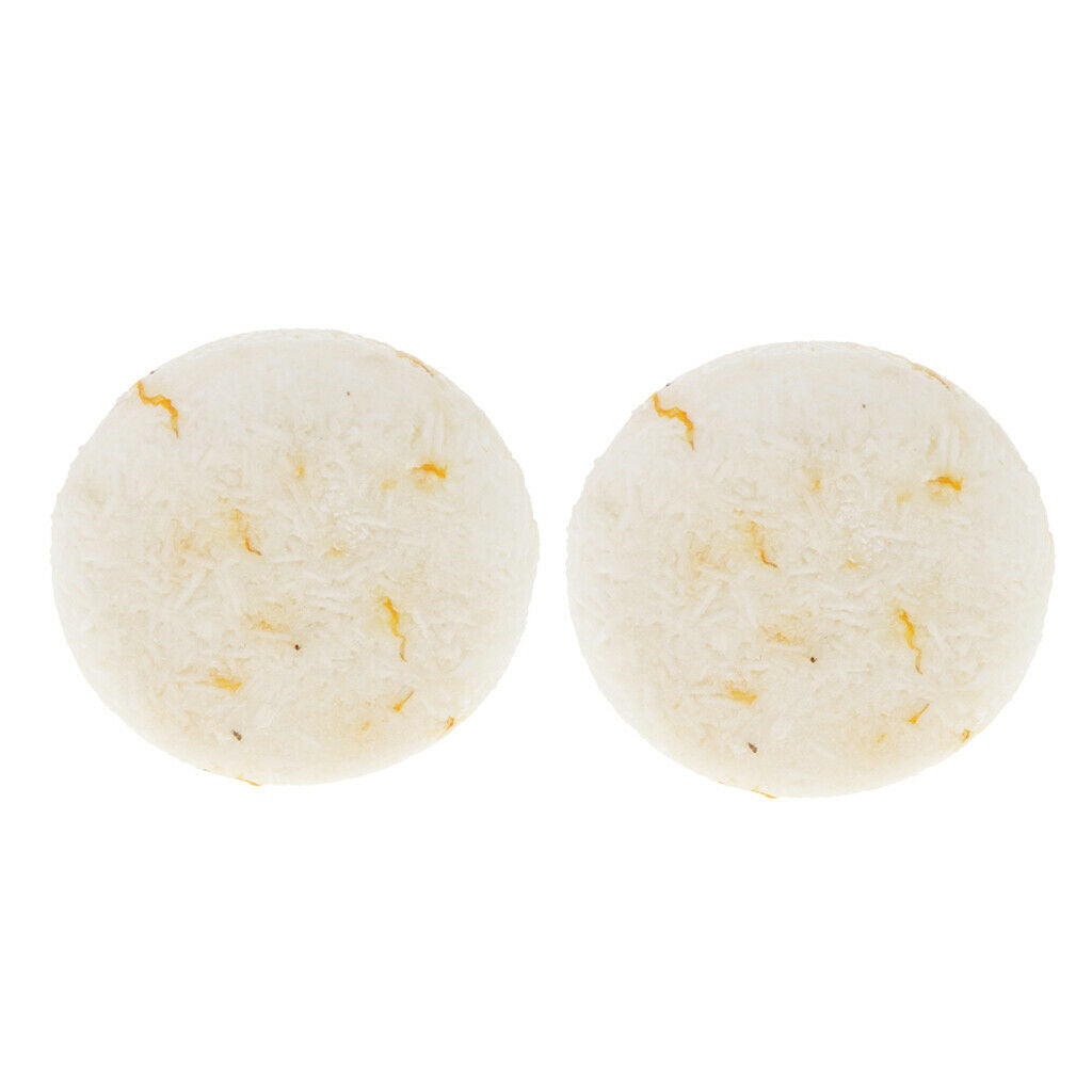 2x 55g Handmade Hair Shampoo Soap Natural Dry Hair Care Wash Soap Calendula