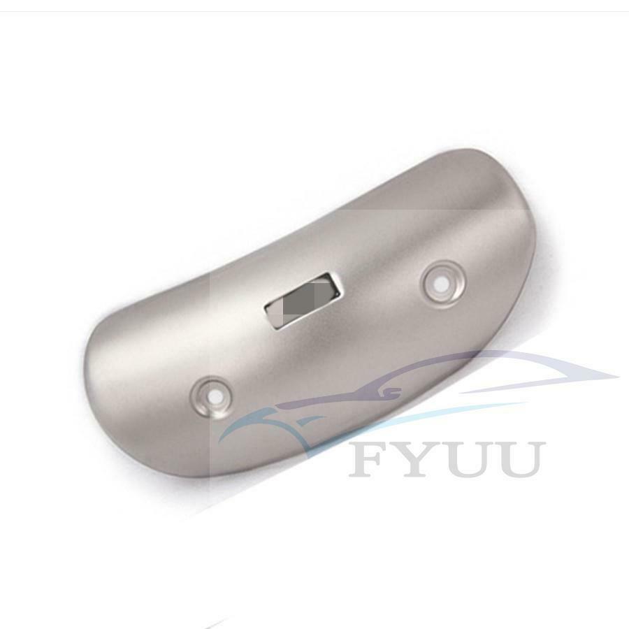 195mm/7.8" Motorcycle Exhaust titanium Look Protector Heat Hot Shield Cover