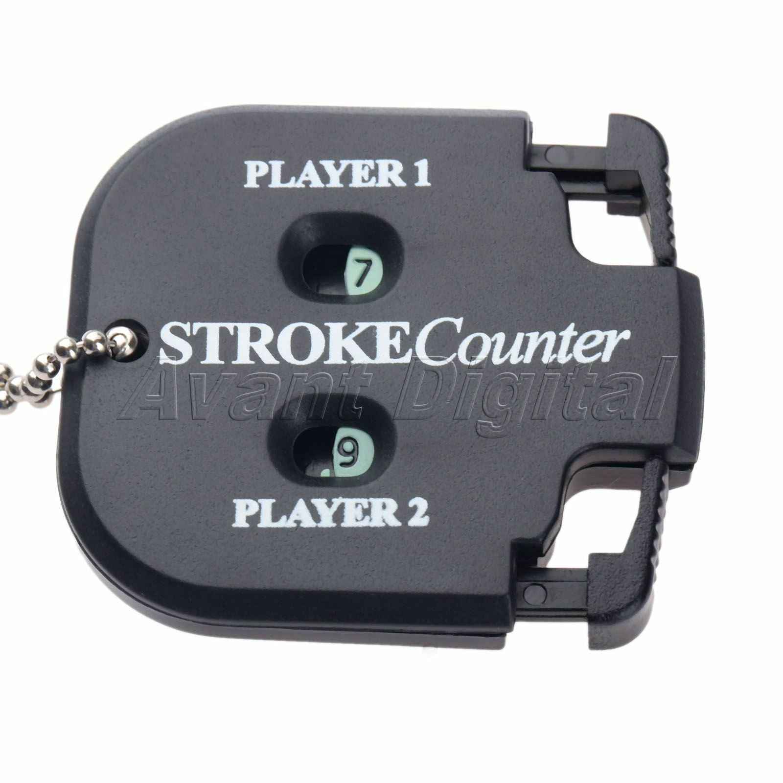 Golf Scoring Keeper Count Shot Putt Stroke Counter Black Golfing Club Accessory