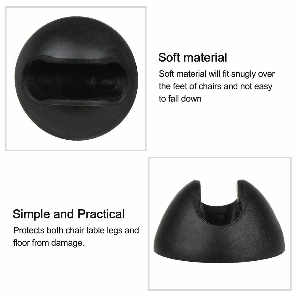 Tip Table Pads Anti-slip Pad Furniture Feet Covers Hairpin Chair Leg Caps