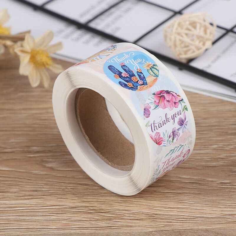 500Pcs/roll Animal flower Stickers for seal label scrapbooking Stationery.l8