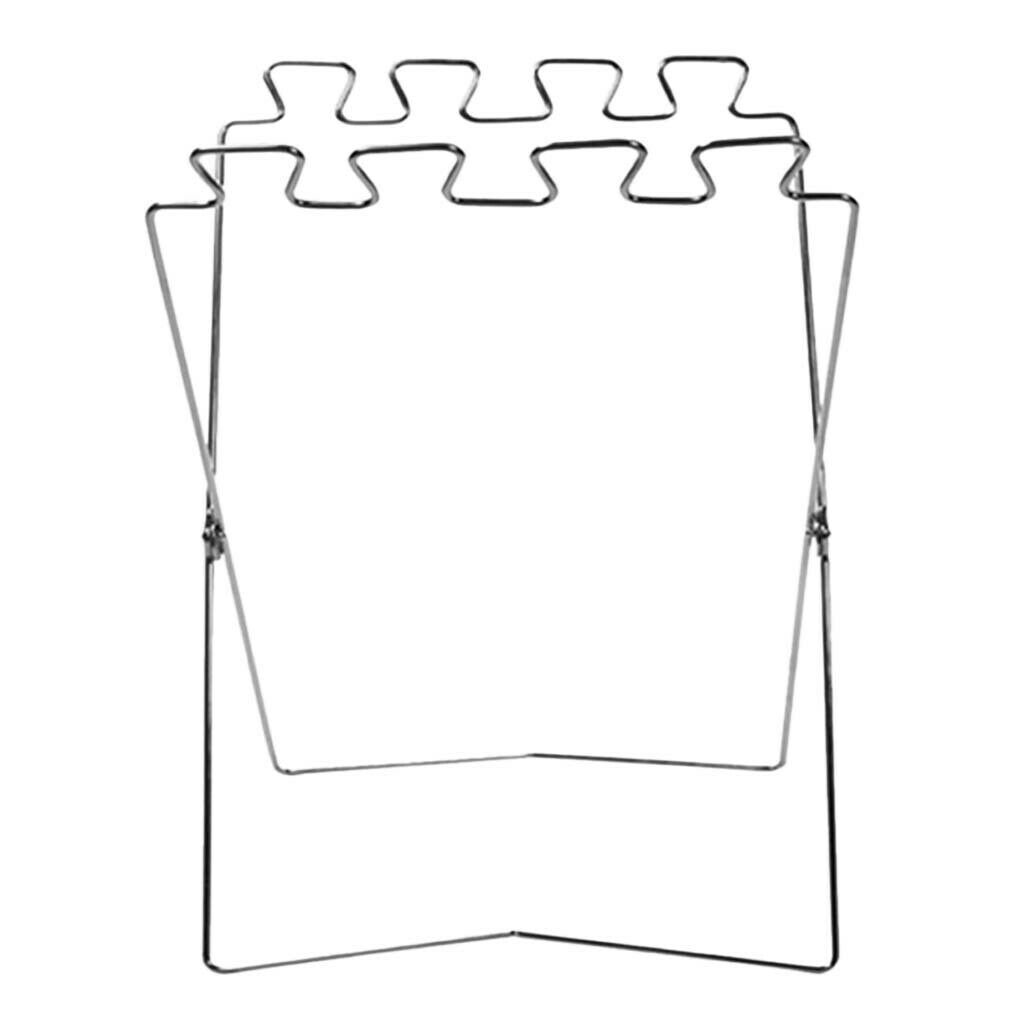 Indoor & Outdoor Foldable Trash Bag Stand Holder Garbage Rack