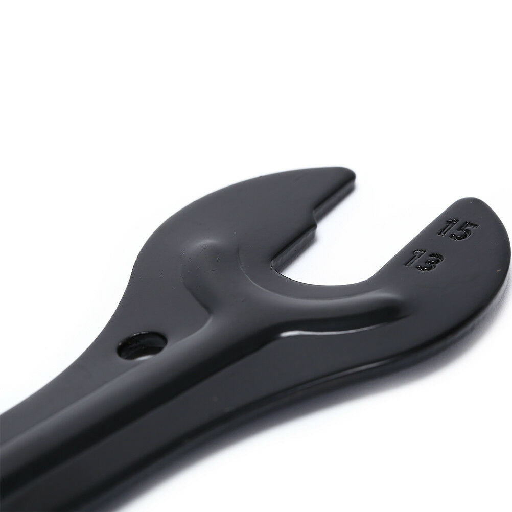2 Pcs 13/14mm and 15/16mm Size Bike Head Open End Axle Hub Cone Wrench SpanDEAU