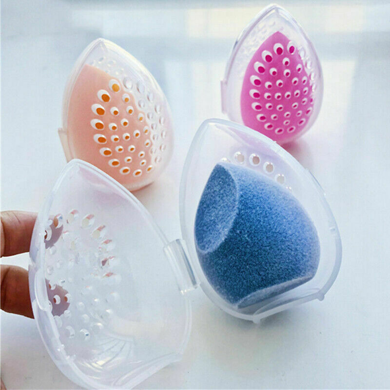Makeup Beauty Powder Puff Blender Storage Rack Egg Sponge Drying Holder Stand