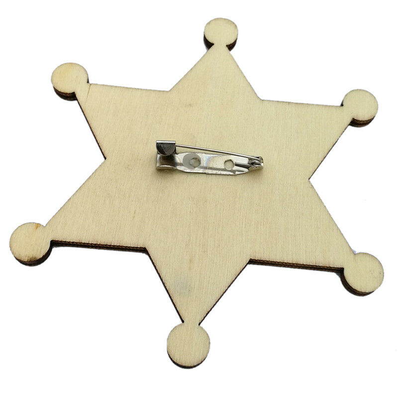 Retro Wooden Badge Pin Ring Security Wedding Rustic Badge Boys Girls Acces.l8