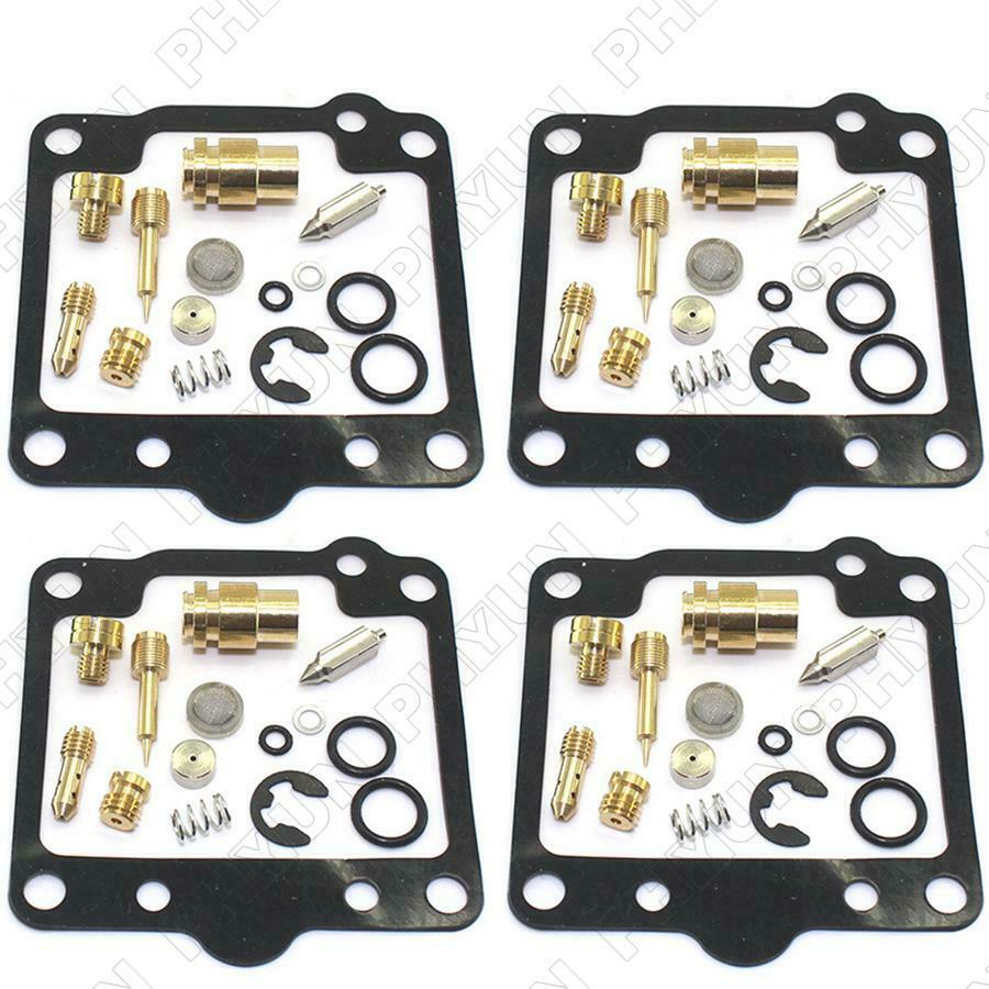 4 X Motorcycle Carburetor Spare Sets For Suzuki GS750E GS750L GS750T Repair Kit
