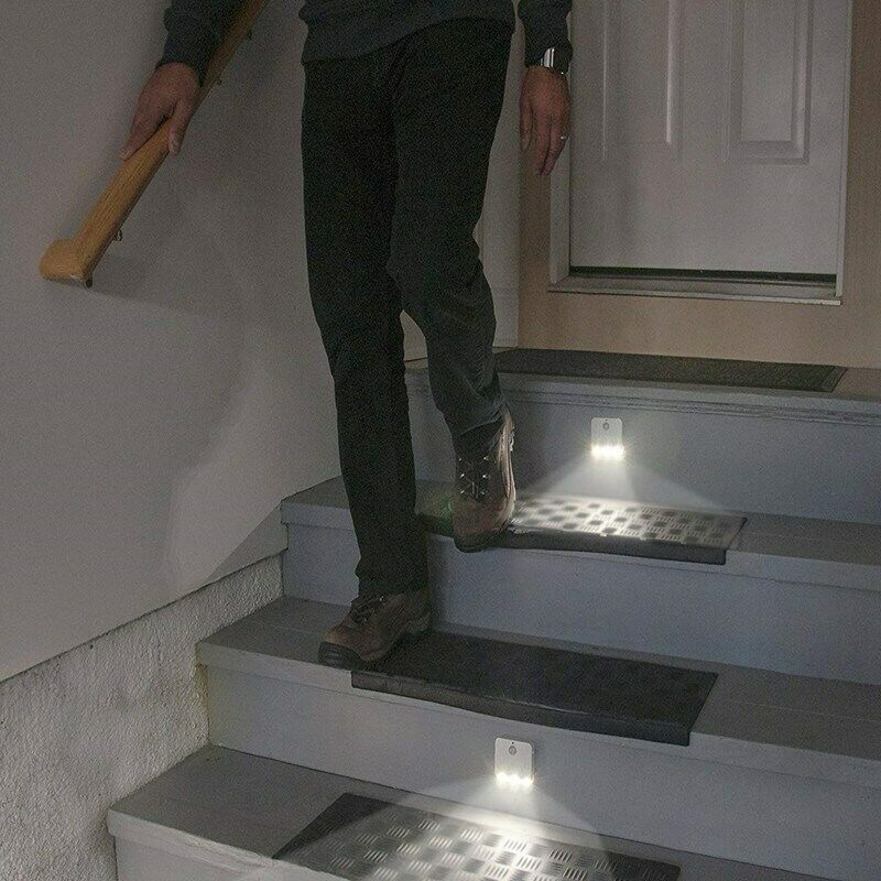 12pcs Sensor Brite Motion Activated LED Lights Stair Lights As Seen On TV CA